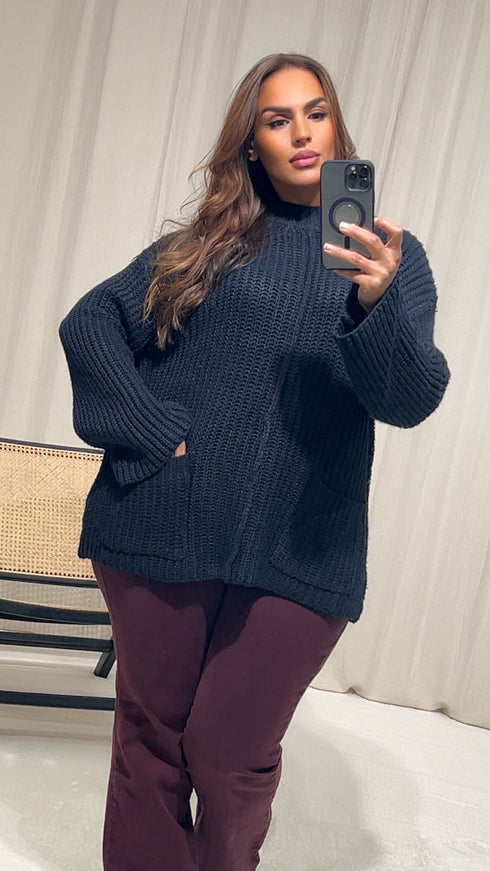 Pull maille crochet LIVIA